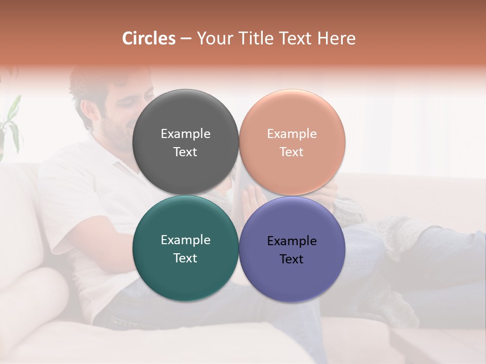 Pad Sitting Love PowerPoint Template