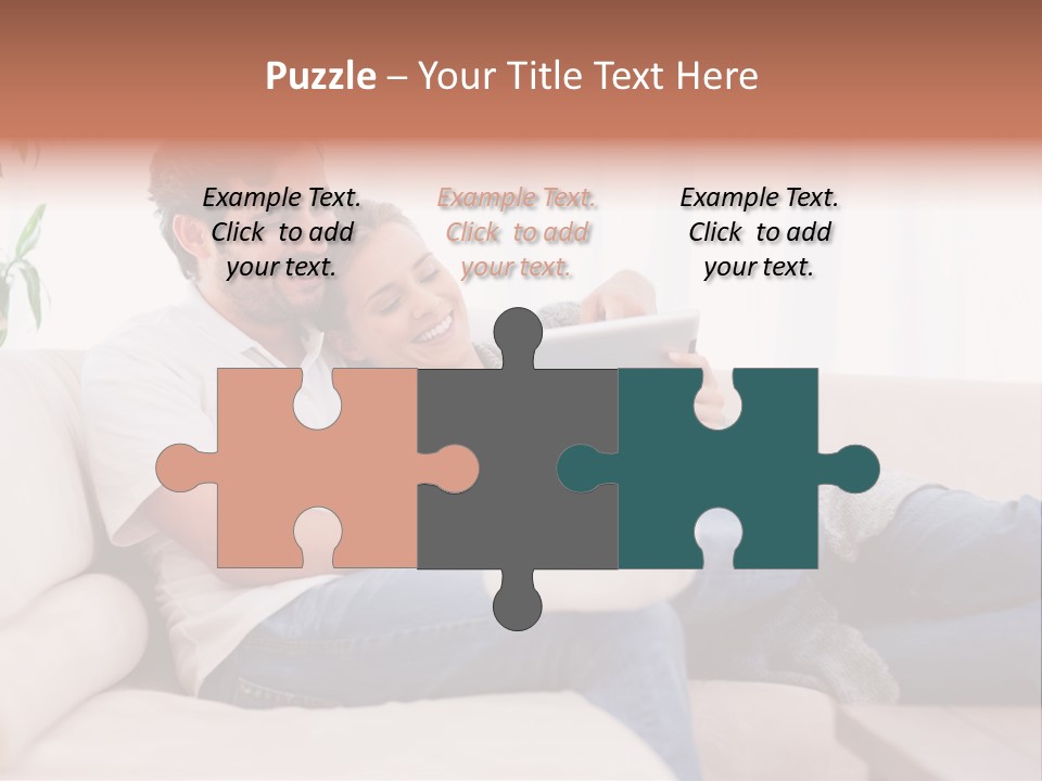 Pad Sitting Love PowerPoint Template