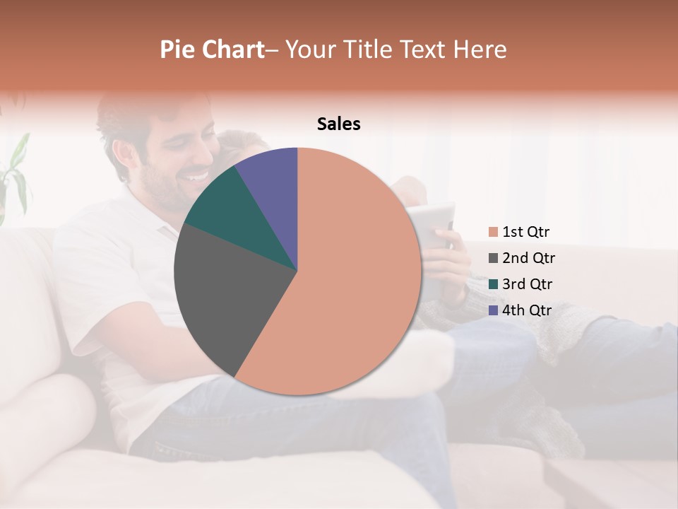 Pad Sitting Love PowerPoint Template