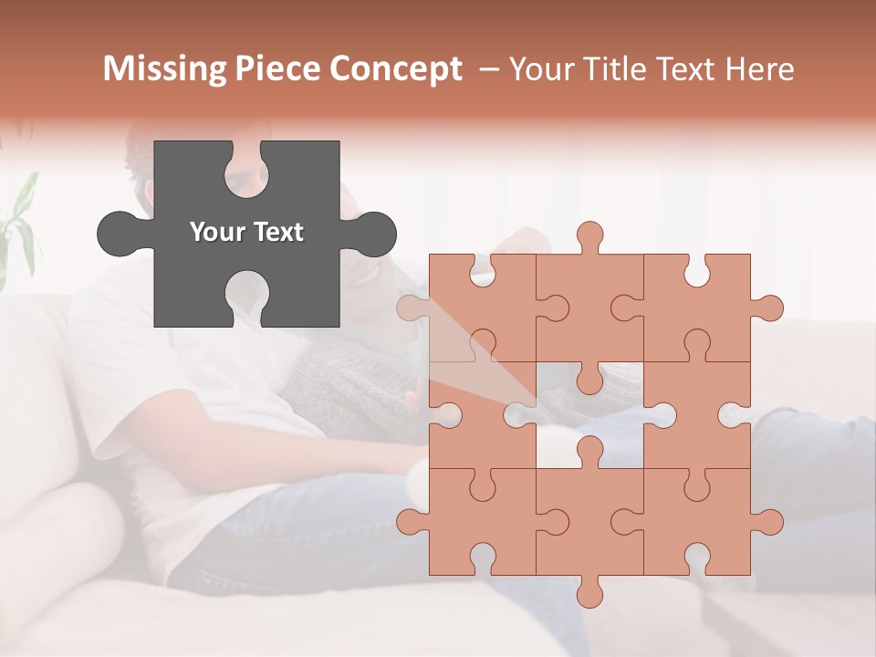 Pad Sitting Love PowerPoint Template