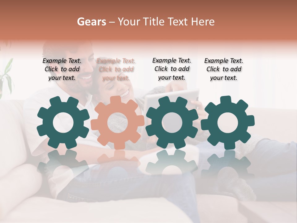 Pad Sitting Love PowerPoint Template