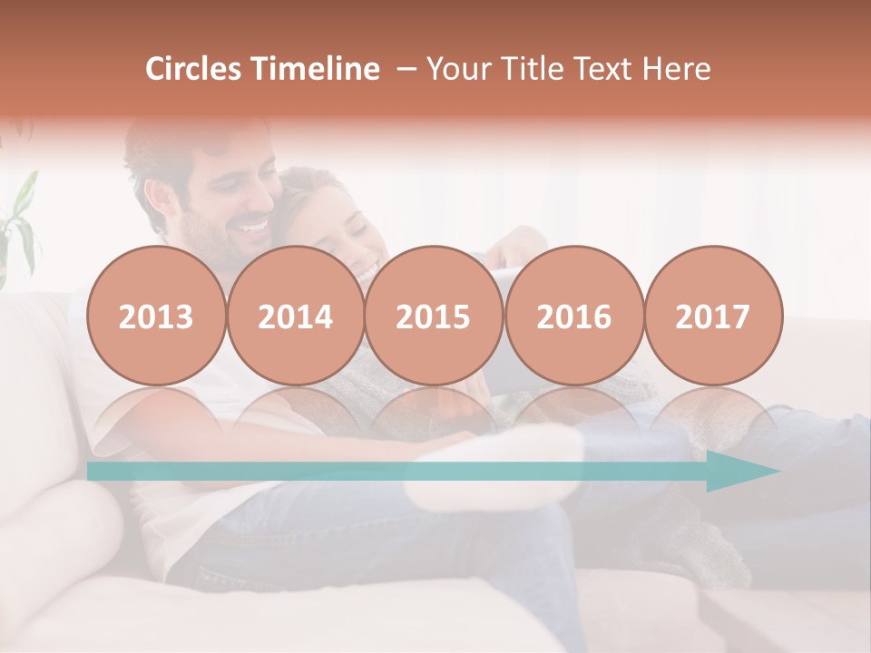 Pad Sitting Love PowerPoint Template