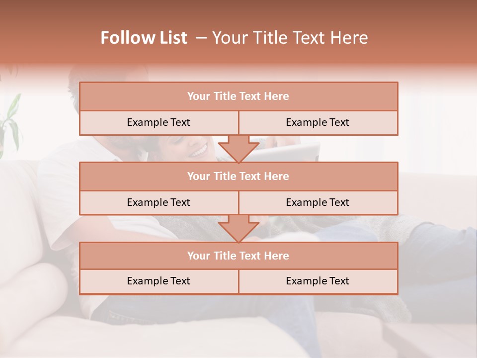 Pad Sitting Love PowerPoint Template