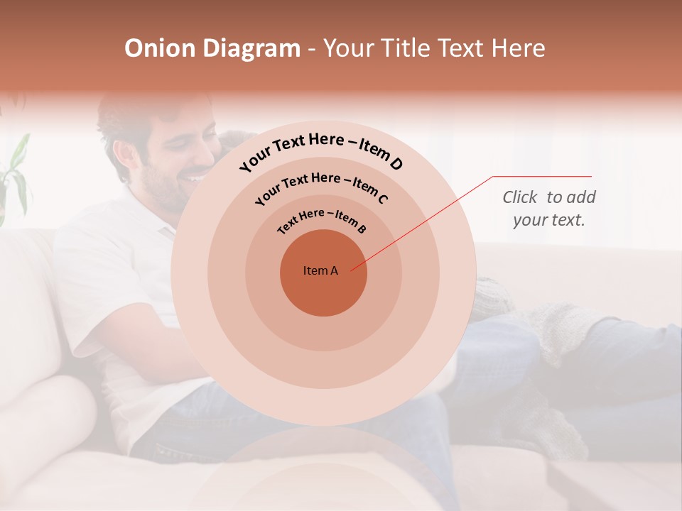 Pad Sitting Love PowerPoint Template