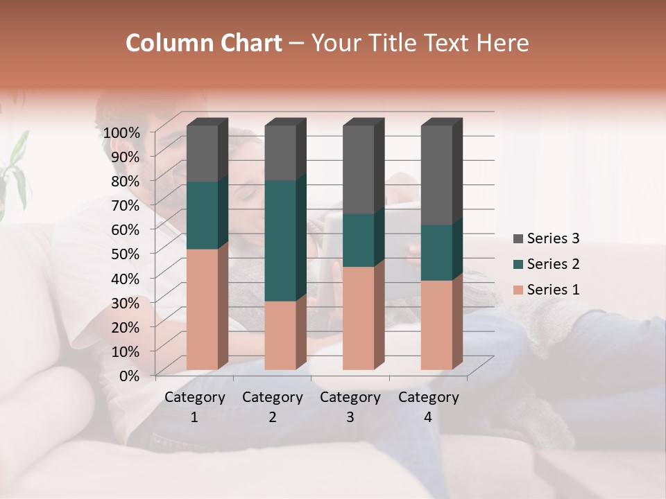 Pad Sitting Love PowerPoint Template
