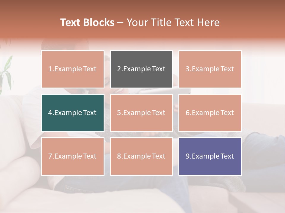 Pad Sitting Love PowerPoint Template