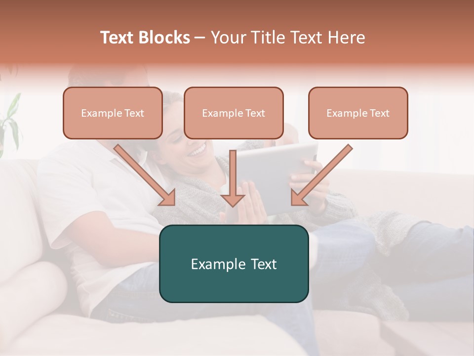 Pad Sitting Love PowerPoint Template