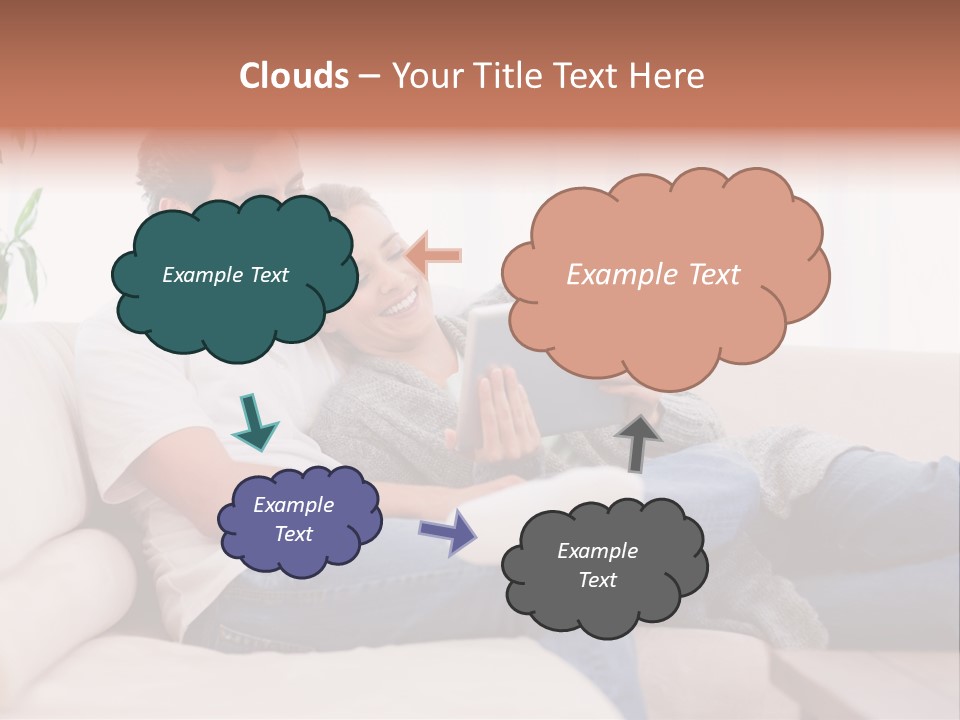Pad Sitting Love PowerPoint Template