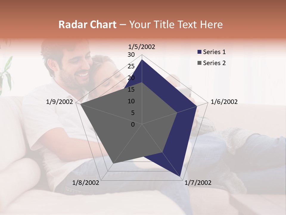 Pad Sitting Love PowerPoint Template