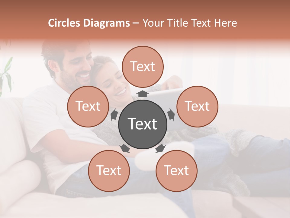 Pad Sitting Love PowerPoint Template