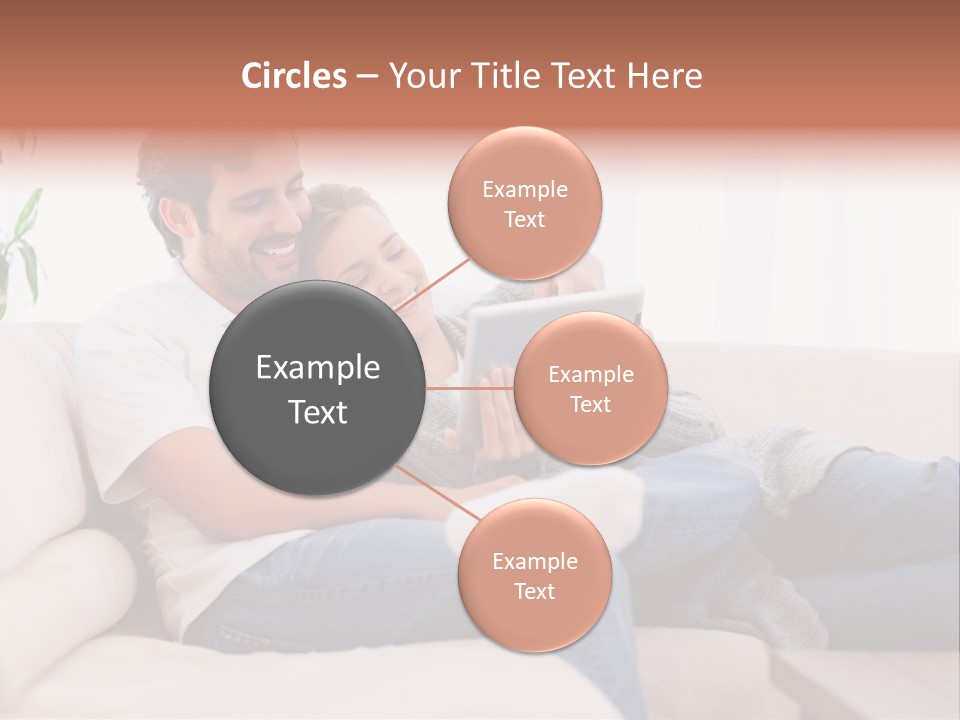 Pad Sitting Love PowerPoint Template