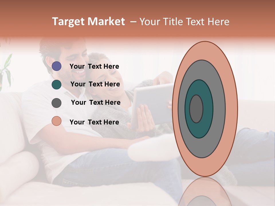 Pad Sitting Love PowerPoint Template