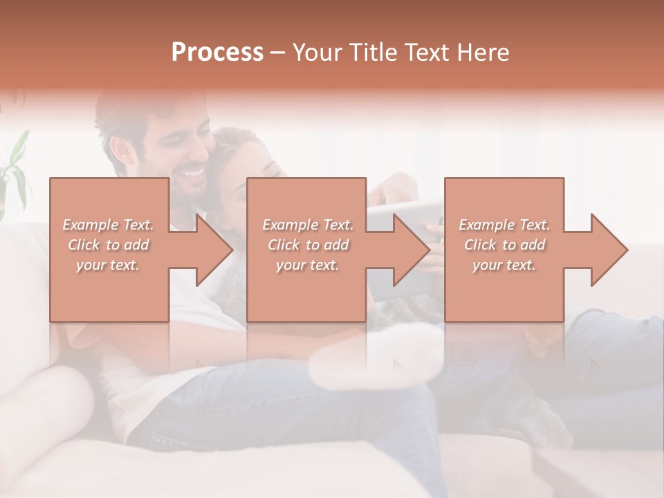 Pad Sitting Love PowerPoint Template