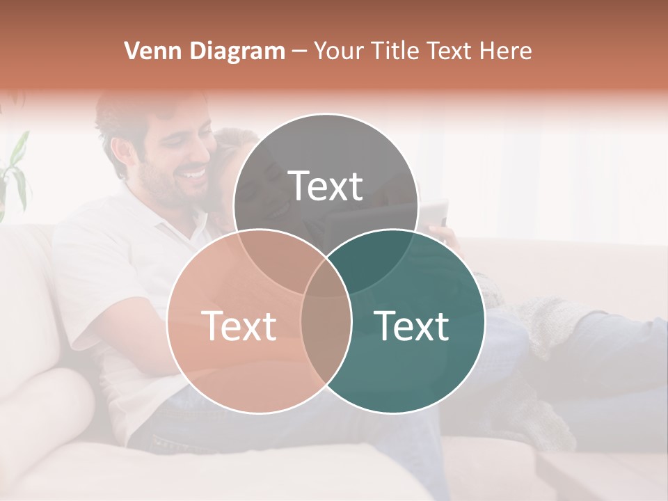 Pad Sitting Love PowerPoint Template