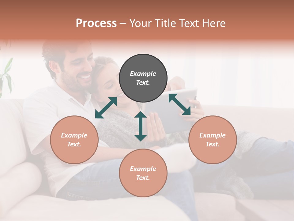 Pad Sitting Love PowerPoint Template