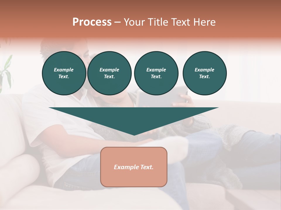 Pad Sitting Love PowerPoint Template