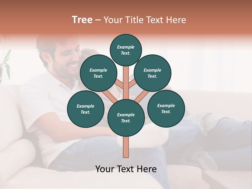 Pad Sitting Love PowerPoint Template