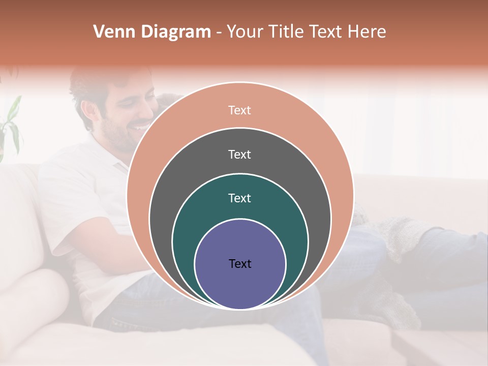 Pad Sitting Love PowerPoint Template