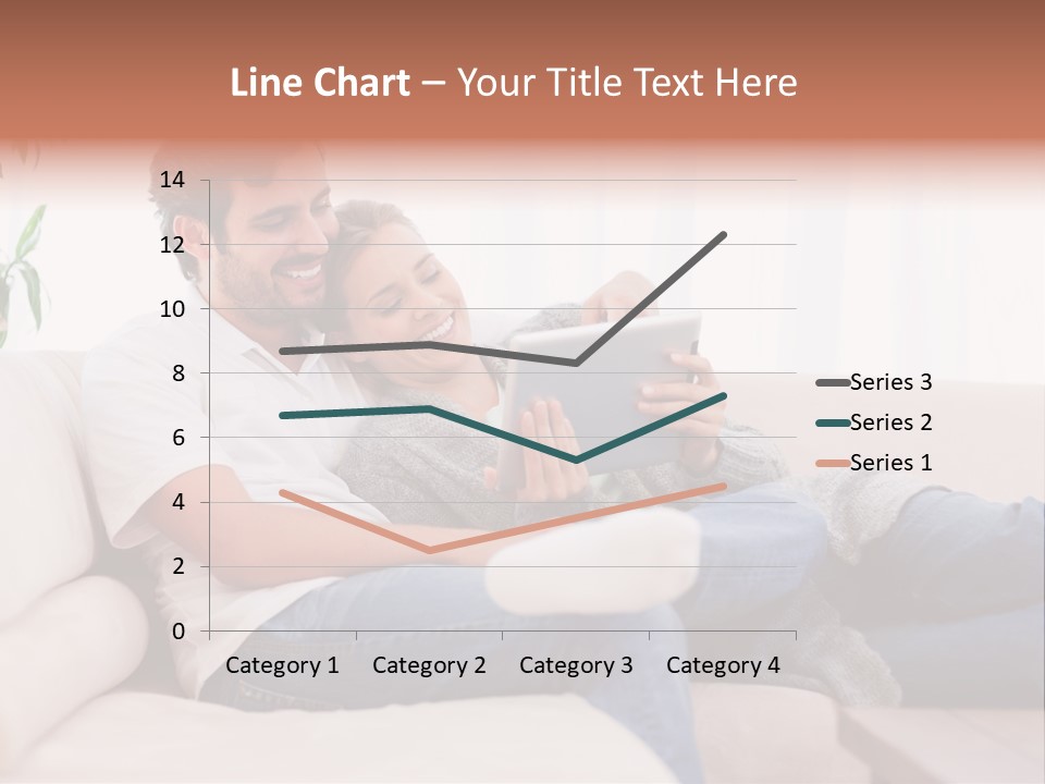Pad Sitting Love PowerPoint Template