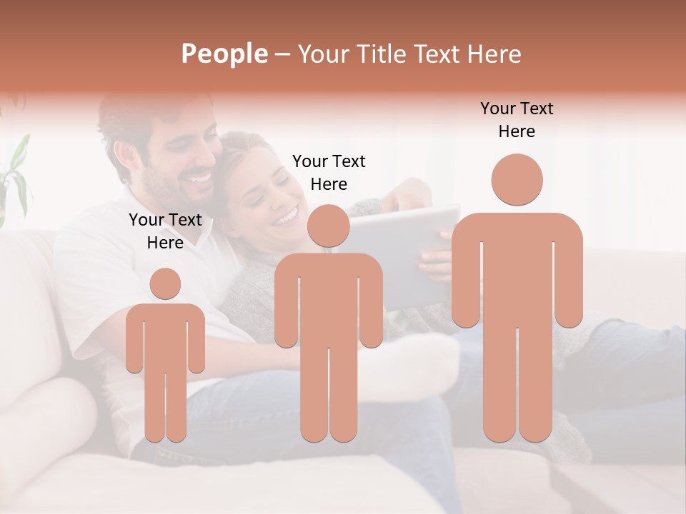 Pad Sitting Love PowerPoint Template