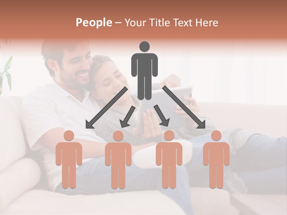 Pad Sitting Love PowerPoint Template