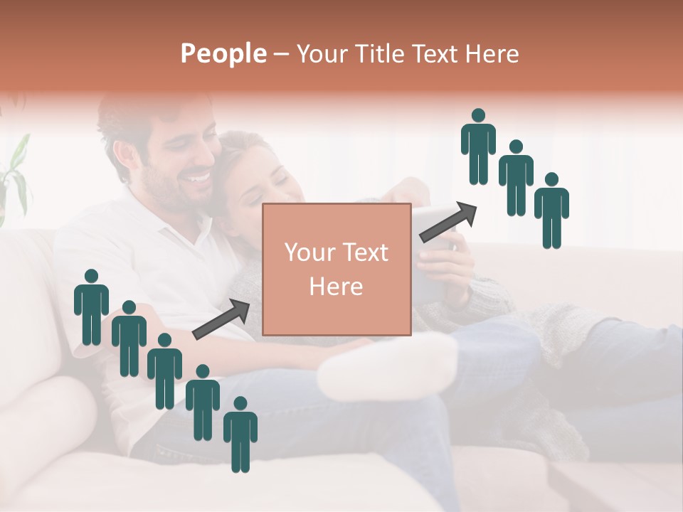 Pad Sitting Love PowerPoint Template