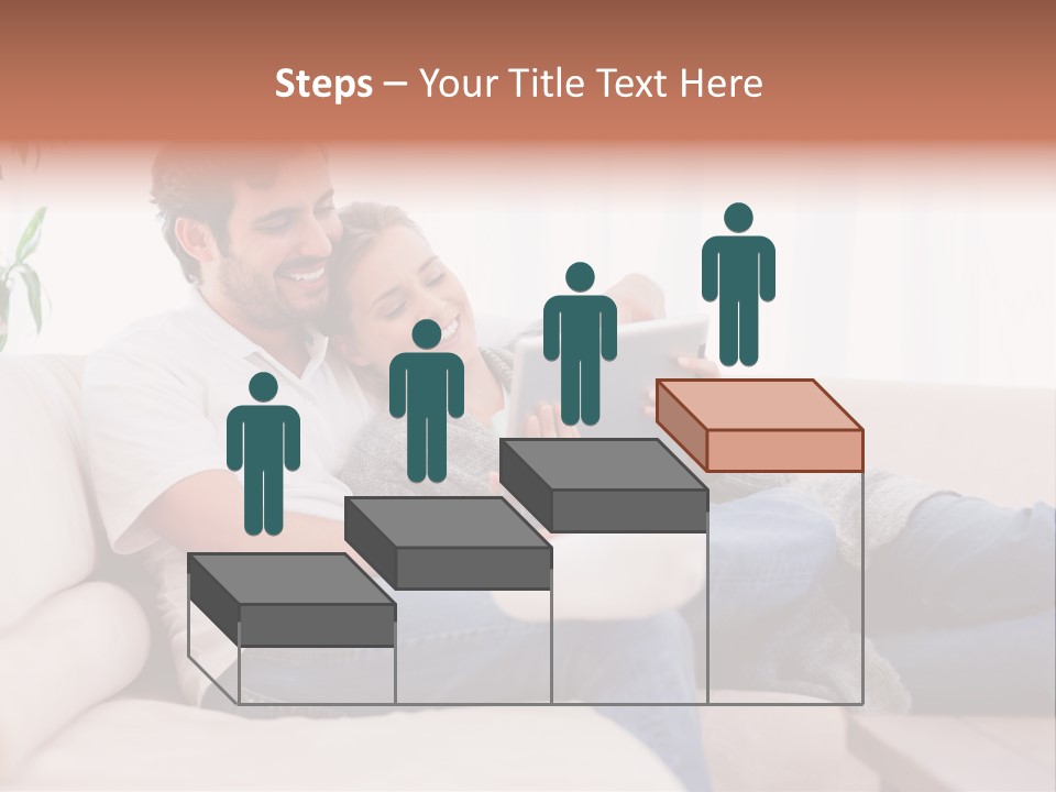 Pad Sitting Love PowerPoint Template