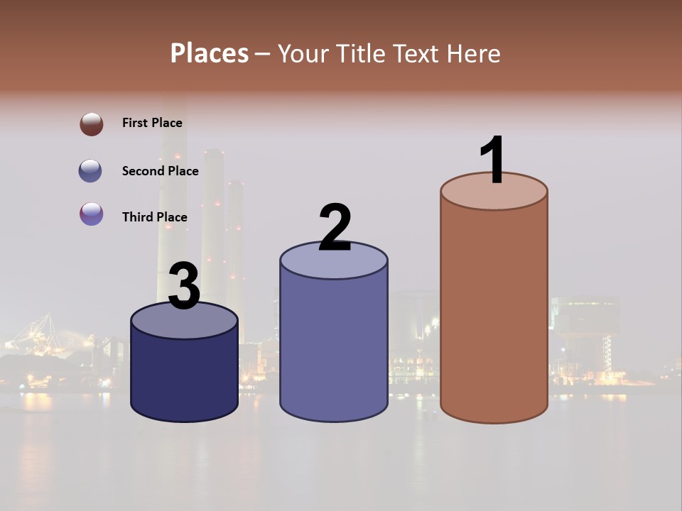 Lake Dusk Environmental PowerPoint Template