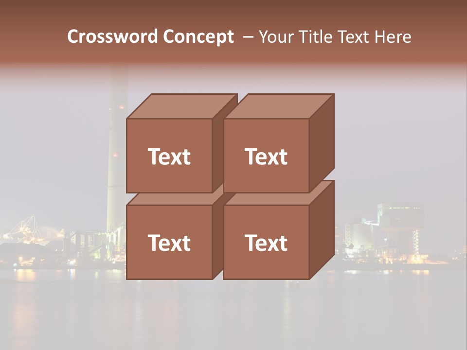 Lake Dusk Environmental PowerPoint Template