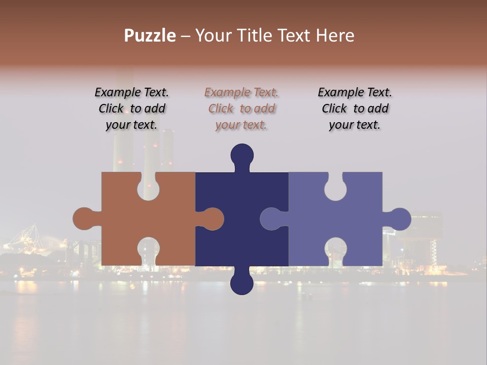 Lake Dusk Environmental PowerPoint Template