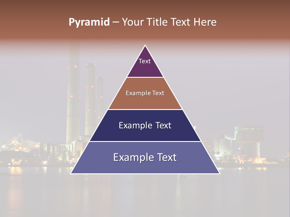 Lake Dusk Environmental PowerPoint Template