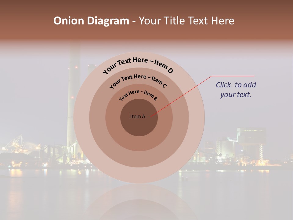 Lake Dusk Environmental PowerPoint Template