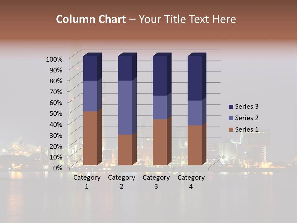 Lake Dusk Environmental PowerPoint Template