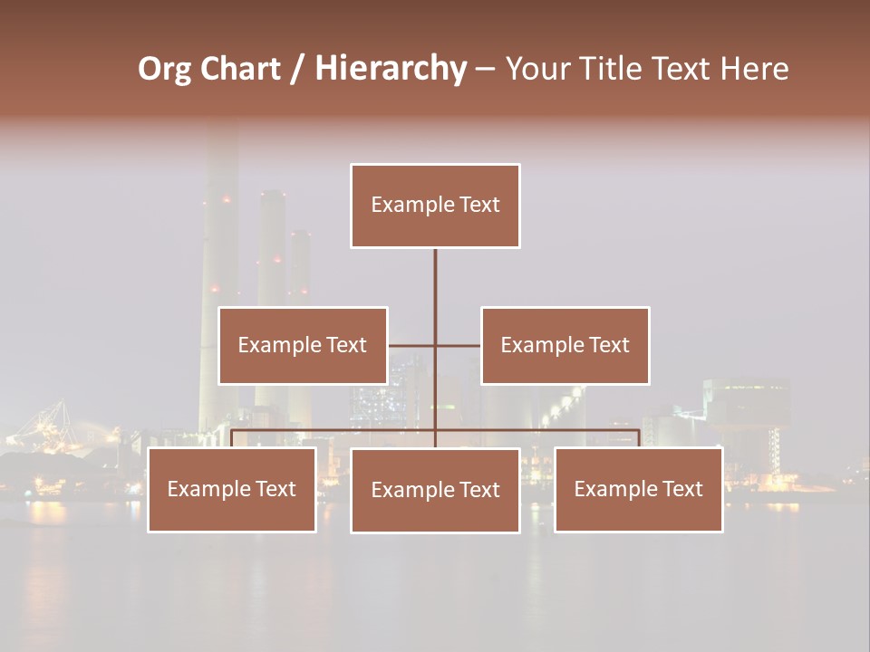 Lake Dusk Environmental PowerPoint Template