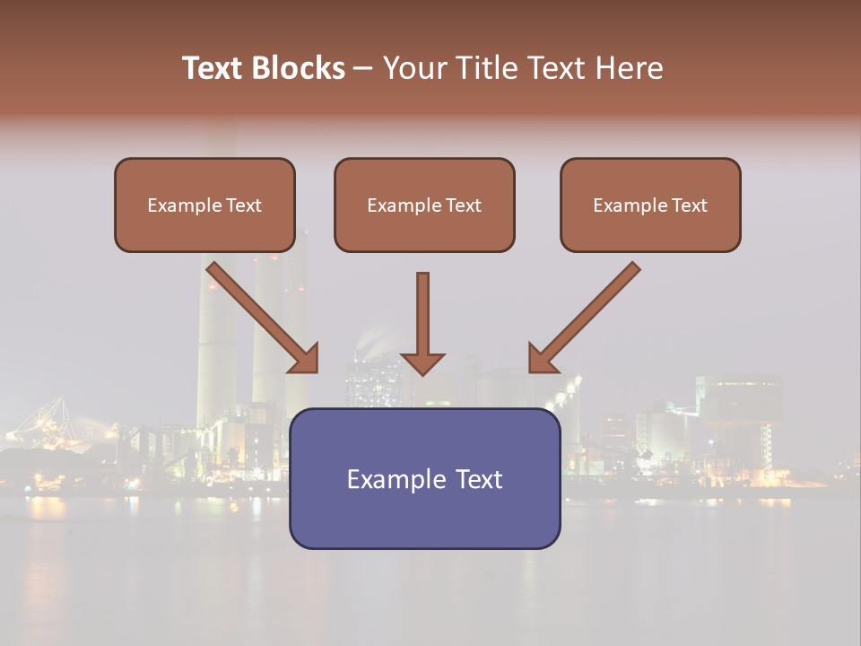 Lake Dusk Environmental PowerPoint Template