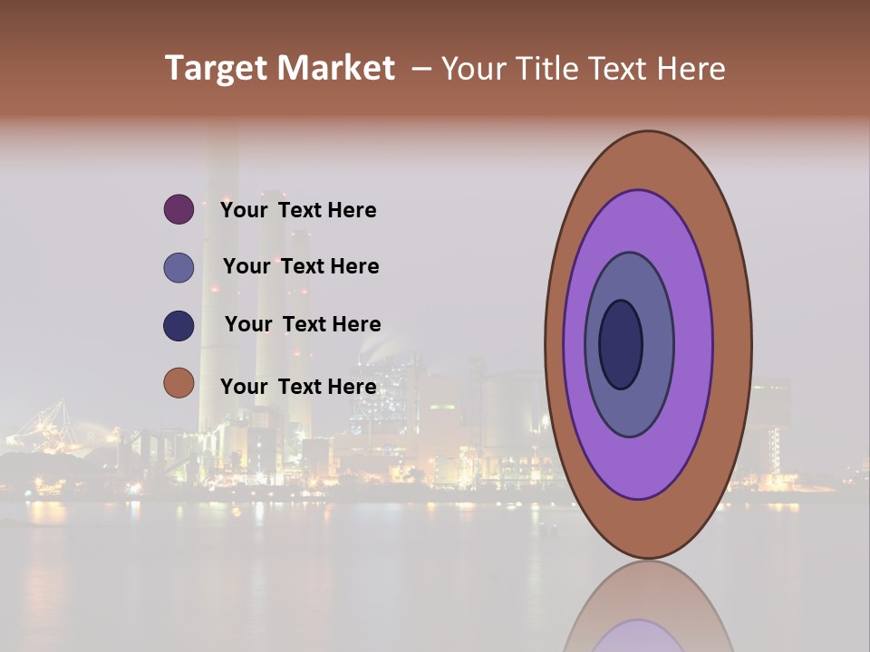 Lake Dusk Environmental PowerPoint Template