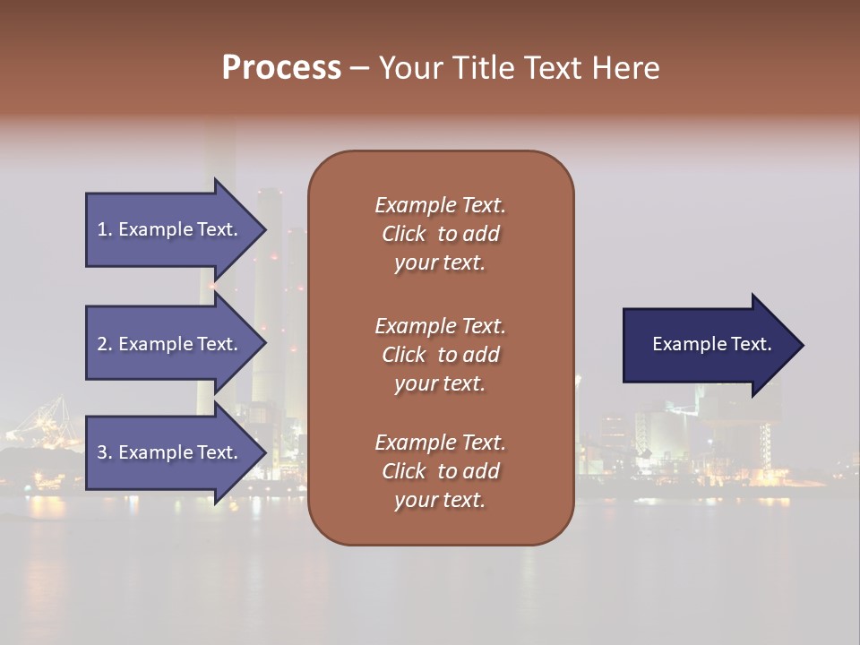 Lake Dusk Environmental PowerPoint Template