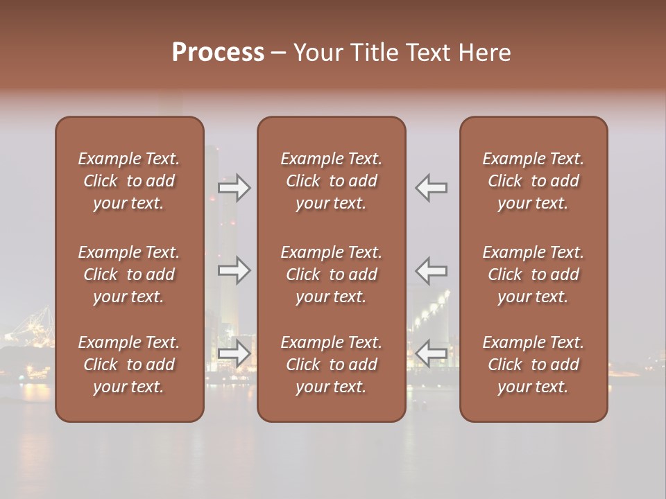 Lake Dusk Environmental PowerPoint Template