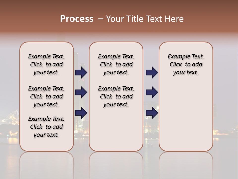 Lake Dusk Environmental PowerPoint Template