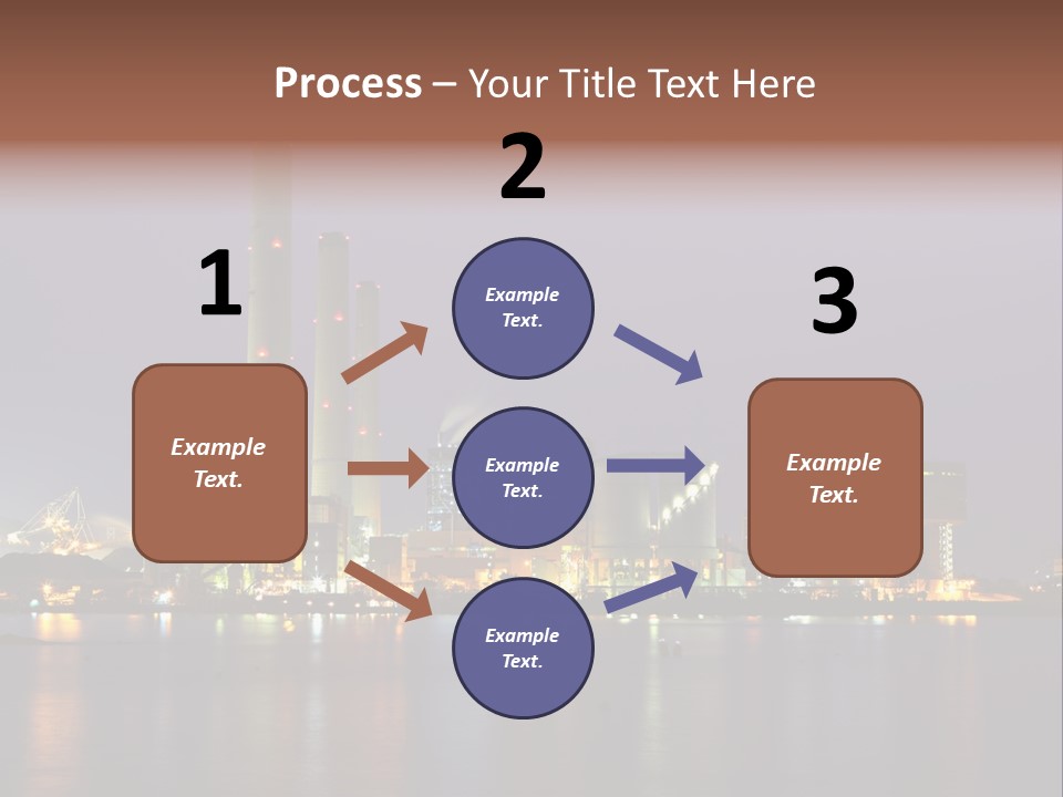Lake Dusk Environmental PowerPoint Template
