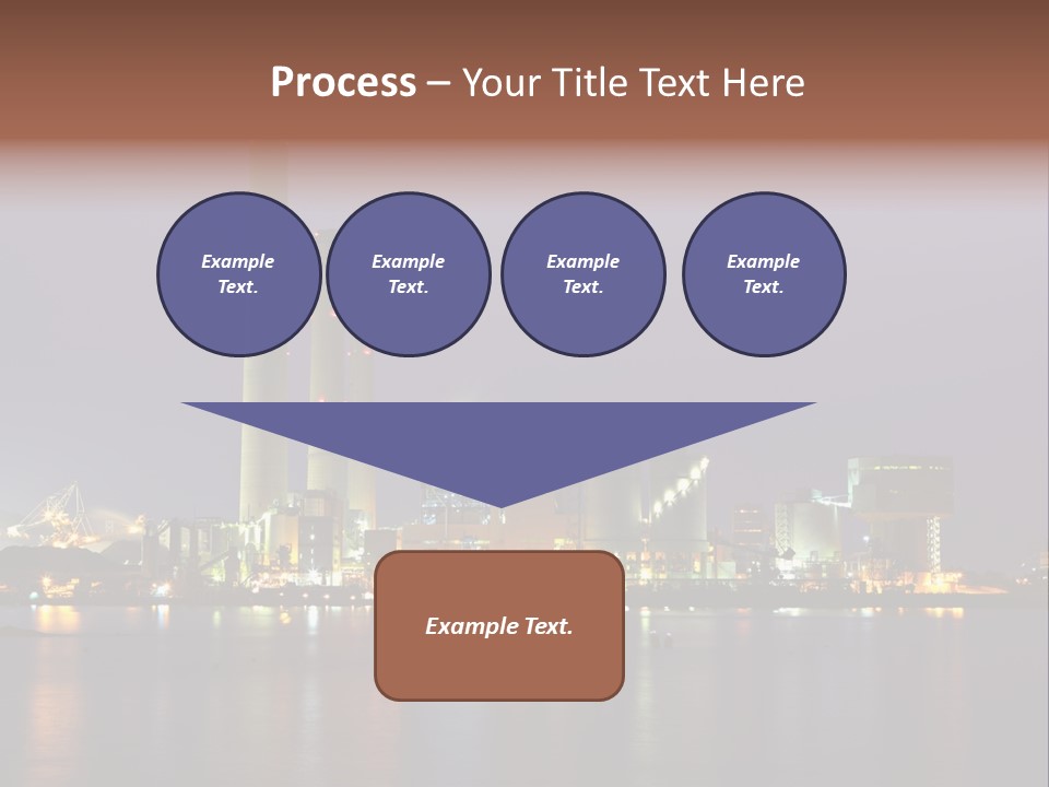 Lake Dusk Environmental PowerPoint Template