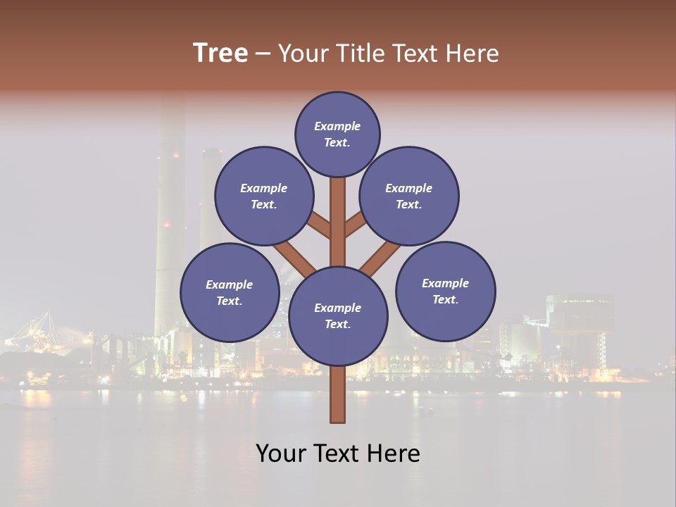 Lake Dusk Environmental PowerPoint Template