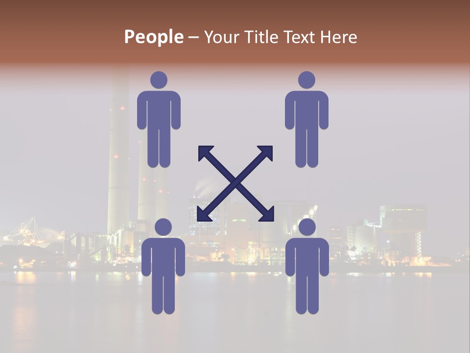 Lake Dusk Environmental PowerPoint Template