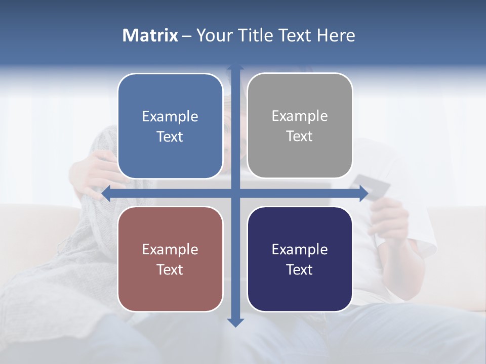 Indoors Married Lovers PowerPoint Template