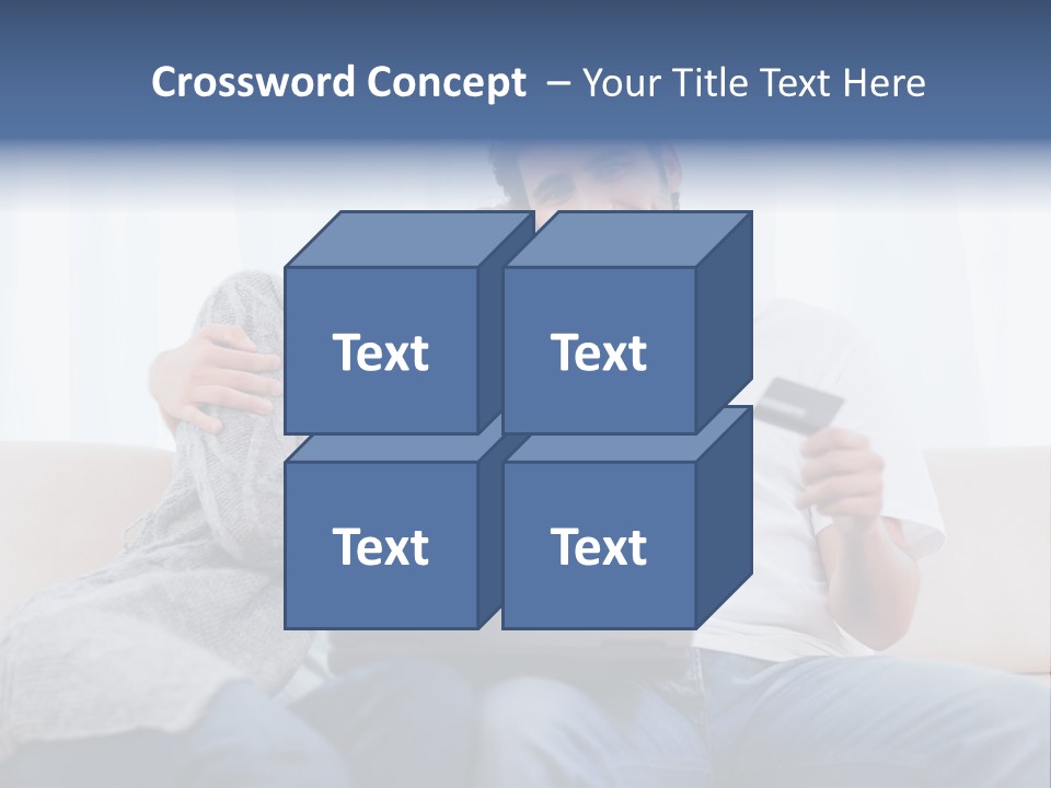 Indoors Married Lovers PowerPoint Template