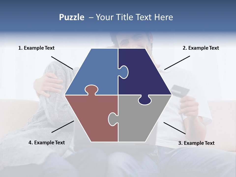 Indoors Married Lovers PowerPoint Template