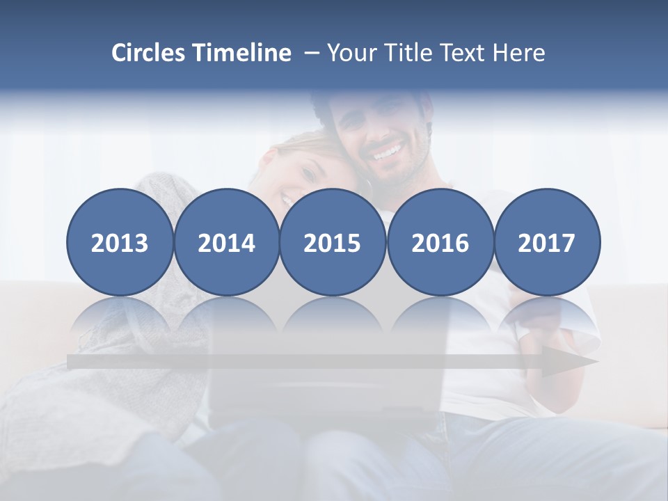 Indoors Married Lovers PowerPoint Template