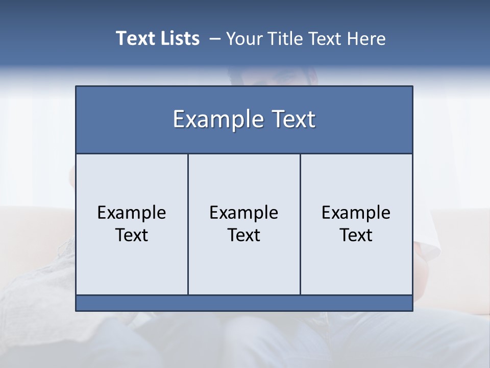 Indoors Married Lovers PowerPoint Template