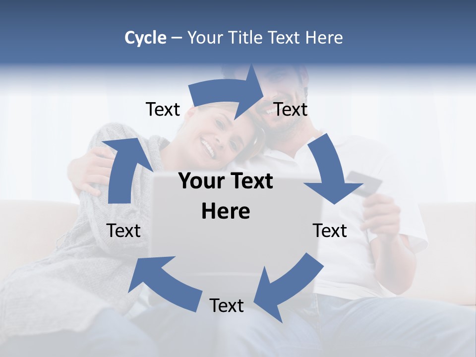 Indoors Married Lovers PowerPoint Template