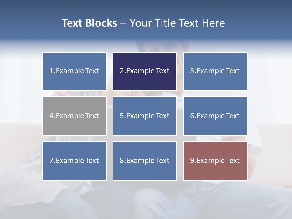 Indoors Married Lovers PowerPoint Template